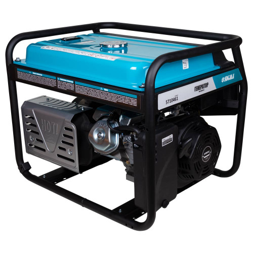 Генератор бензиновий 230В 5.0/5.5кВт 4-х тактний ручний запуск SIGMA (5710461)