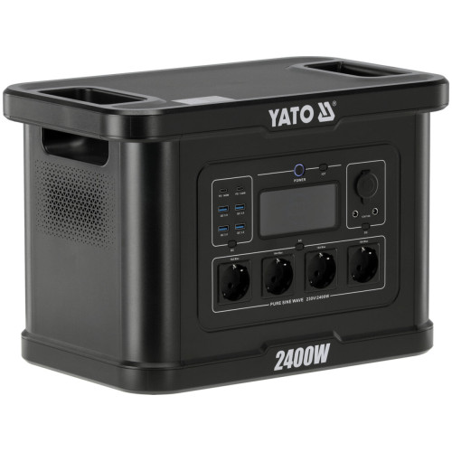 Портативная электростанция YATO LiFePO4 4500 Вт, 2232 Вт·ч 230V AC / USB YT-83095