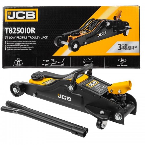 Домкрат подкатной гидравлический 2т 89-359мм JCB Tools JCB-T825010R
