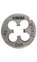 Плашка М10×1.0мм сталь 9ХС SIGMA (1604261)
