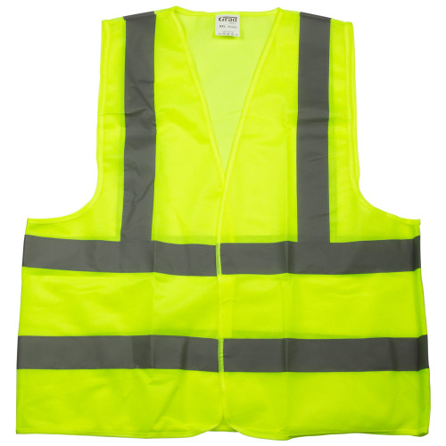 Сигнальний жилет GRAD, зелений, 4 світловідбивні смуги, XXL (9451625)