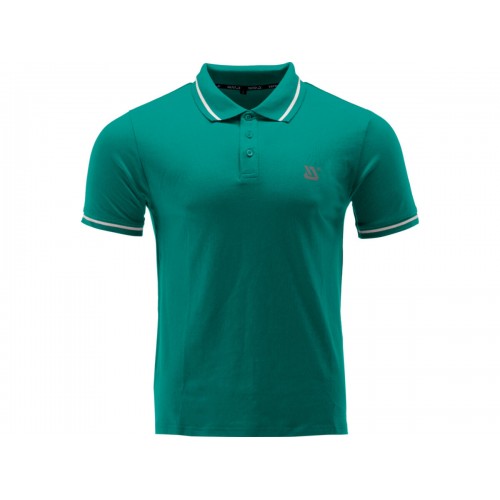 Футболка тип ПОЛО зеленая YATO, разм. 3XL/ выс- 82 см х шир- 65 см, 100%- хлопок [40]