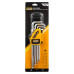 Haбіp Г-подібних шестигранних ключів HEX JCB Tools 1.27-10 мм, подовжені, з кулею, 10 шт. JCB-5102XLB