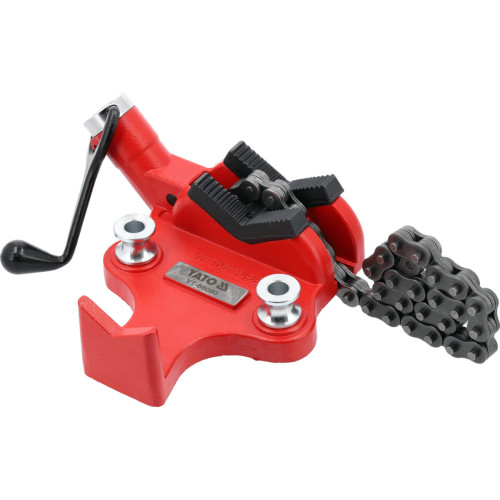 Тиски цепные настольные YATO для деталей 1/4" - 6" из чугуна YT-65090