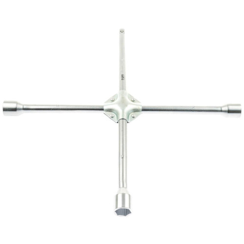 Ключ-крест баллонный 17×19×21×1/2" PROFI (усиленный) SATRA S-CROSS