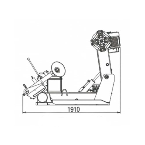 Шиномонтажный станок для грузовых колес 14-56" ShiningBerg TR 56