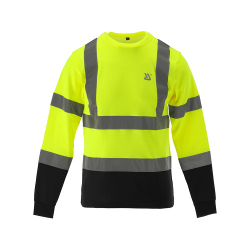 Футболка светоотражающая с длинными рукавами YATO размер S; рост- 170-176 см, 50%- полиэстер 50%- хлопокн