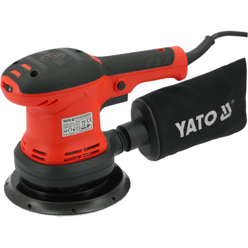 Шлифмашина эксцентриковая сетевая 230В,400Вт,150мм. YATO YT-82208
