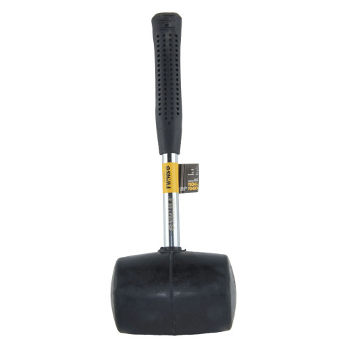 Киянка резиновая черная 900 г металлическая обрезиненная рукоятка SIGMA (4317501)