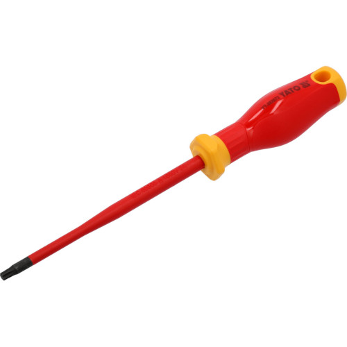 Викрутка TORX діелектрична ізольована YATO: T25х 125/223 мм, YT-282672