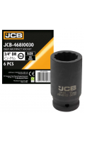 Головка торцевая ударная глубокая 3/4" 30 мм (12-гранная) JCB Tools JCB-46810030