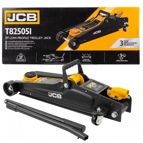 Домкрат подкатной гидравлический 2,5т 85-330мм JCB Tools JCB-T825051