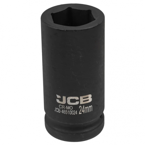 Гoлoвкa тopцeвa удapнa глибока 3/4" 24 мм (6-гранна) JCB Tools JCB-46510024