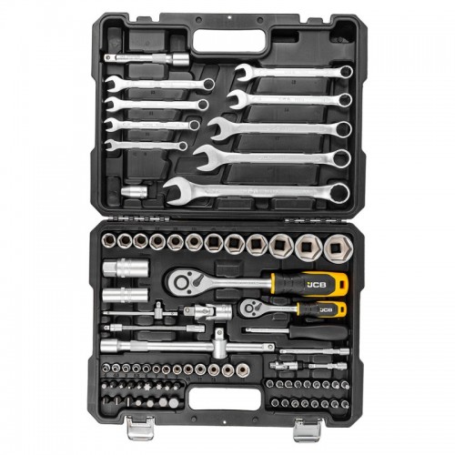 Набір інструментів комбінований JCB Tools 82 шт, 1/4", 1/2" JCB-4821-5