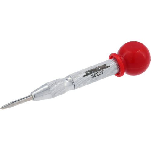 Кернер пружинный автоматический STHOR 35237, 130 мм