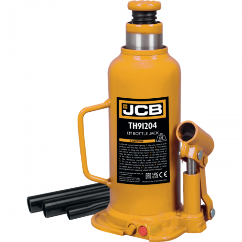Домкрат бутылочный 12т 230-460мм JCB ToolsJCB-TH91204