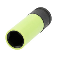 Головка торцевая ударная YATO 1/2", 19 мм, L=85 мм, CrMo, для легкосплавных дисков YT-10585