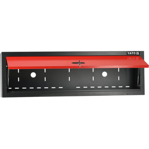 Шкаф настенный для мастерской YATO 1320 x 305 x 510 мм, 1 дверь, 2 ключа YT-089352