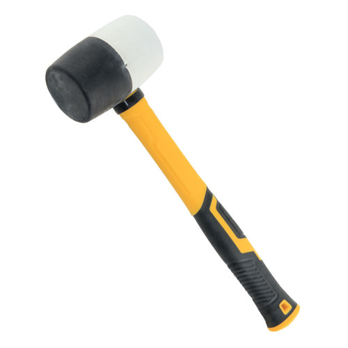 Киянка резиновая черно-белая 450 г фиберглассовая рукоятка SIGMA (4317241)