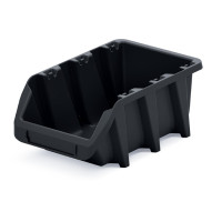 Лоток пластиковый 198 x 118 x 84 мм, черный, BINNER 20, KBIL20-S411