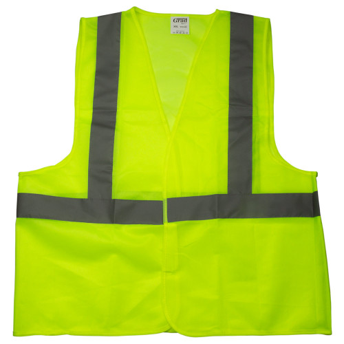 Сигнальний жилет GRAD, зелений, 3 світловідбивні смуги, XXL (9451685)