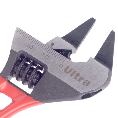 Ключ разводной с ультратонкими губками укороченный 140 мм, 0-34 мм CrV ULTRA (4100182)