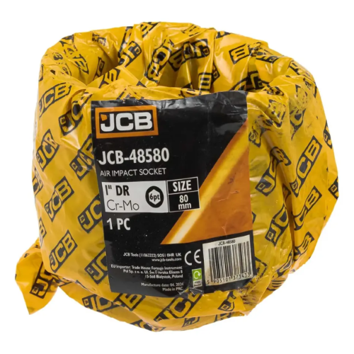 Головка торцевая ударная 1" 80 мм (6-гранная) JCB Tools JCB-48580