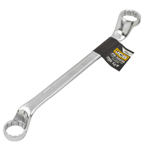 Накидной ключ отогнутый на 75 градусов 27х30 мм JCB Tools JCB-7592730