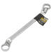 Накидной ключ отогнутый на 75 градусов 27х30 мм JCB Tools JCB-7592730