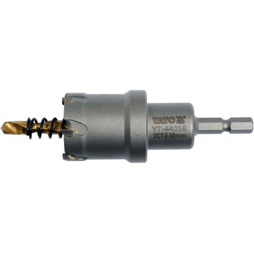 Сверло коронка по металлу TCT Ø30 x103 мм, YATO YT-44058