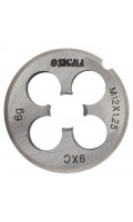 Плашка М12×1.25мм сталь 9ХС SIGMA (1604331)