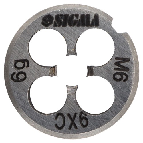 Плашка М6×1.0мм сталь 9ХС SIGMA (1604171)