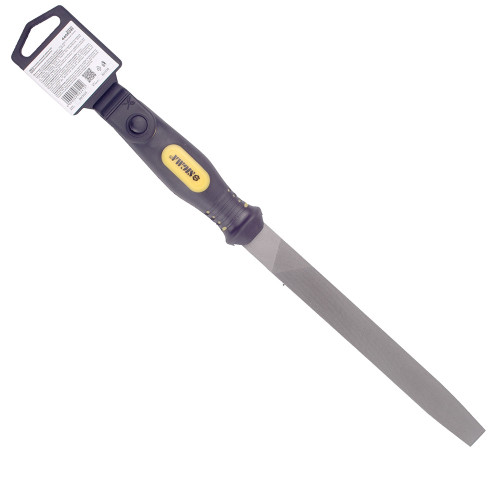 Напильник плоский 200 мм №2 двухкомпонентная рукоятка SIGMA 4406241