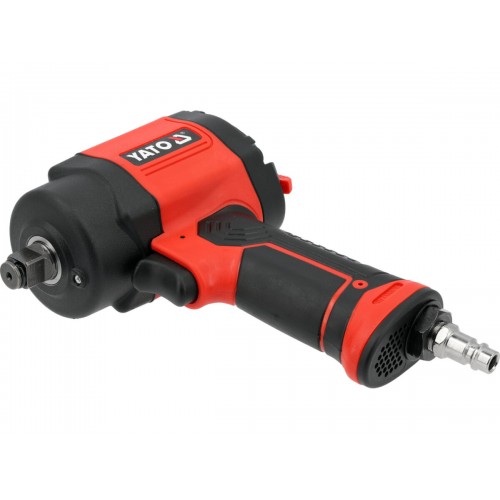 Гайковерт ударный пневматический MINI YATO 1/2", 1100 Нм, 6,3 бар, 142 л/мин YT-09516