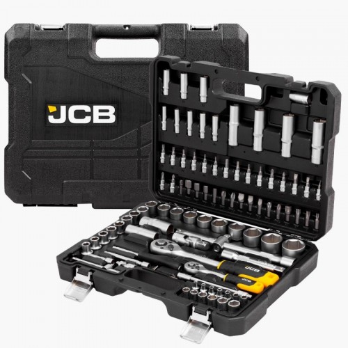 Набір інструментів JCB Tools 94 шт, (6 гранний) 1/4", 1/2" JCB-4941-5