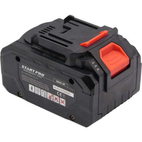 Аккумуляторная батарея 8,0 А·ч, 20 В Li-ion SB20-8F Start Pro 6387 (USB Type-C)
