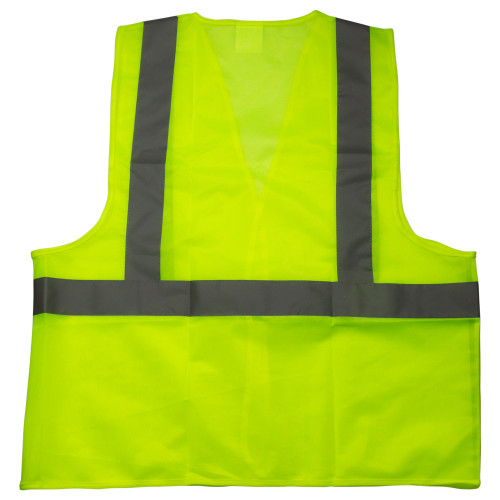 Сигнальний жилет GRAD, зелений, 3 світловідбивні смуги, XXL (9451685)