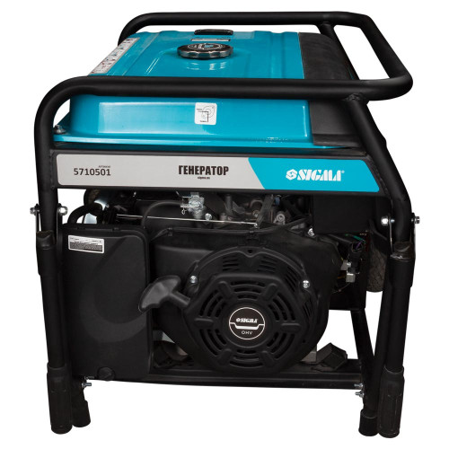 Генератор бензиновий 230-380В 7.5/8.0кВт 4-х тактний електрозапуск SIGMA (5710501)