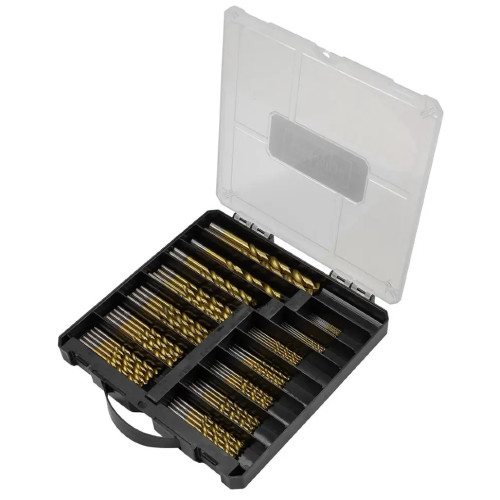 Набір свердел по металу HSS-Co 1-10 мм, 100 предметів Scheppach SCH-924U100