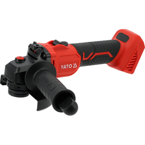 Шліфмашина кутова акумуляторна безщіткова YATO 18 В, 125 мм, плавний пуск БЕЗ АКБ YT-828253 