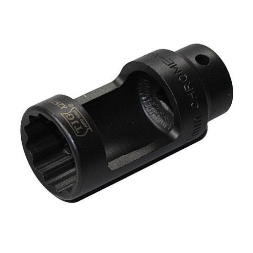 Профессиональная головка для снятия дизельных форсунок 27мм,12-гранная. А 2576 TJG