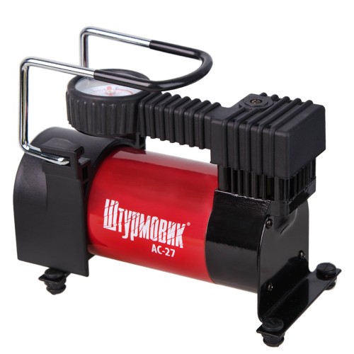 Компрессор "Штурмовик" 100psi/12Amp/35л/прикуриватель (АС-27)