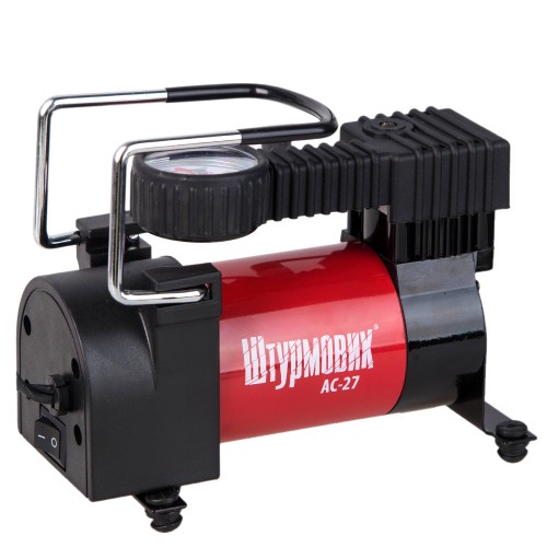 Компрессор "Штурмовик" 100psi/12Amp/35л/прикуриватель (АС-27)
