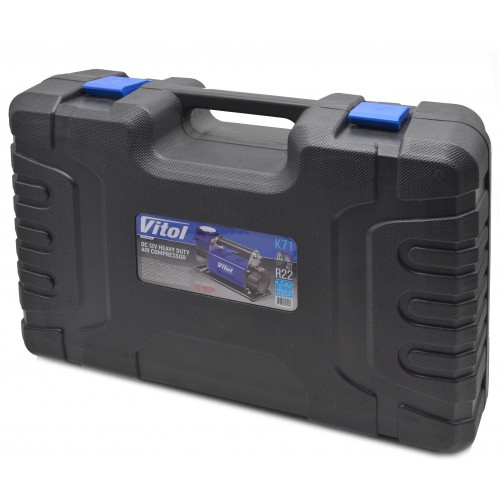 Компрессор для внедорожников 160л/мин. "OFF ROAD MASTER" 150psi/50Amp "ViTOL" К-71