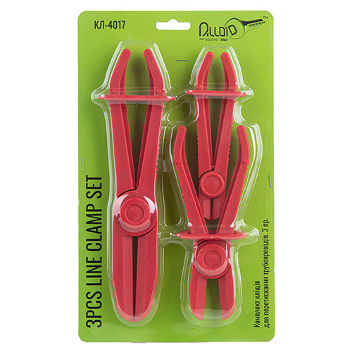 Набор клещей для пережатия трубопроводов,3 предмета. Alloid КЛ-4017