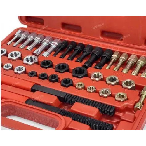 Набор для восстановления дюймовой и метрической резьбы (42ед). ALLOID НВР-1049