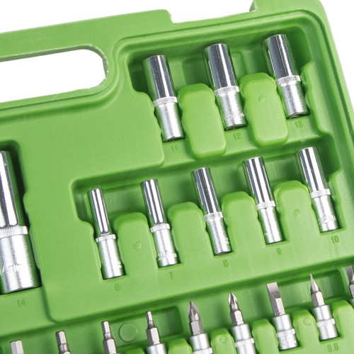 Набор инструмента с 12 гранными головками 1/4" & 1/2", 94 предм. (НГ-4094П-12)