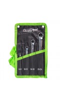 Набор накидных ключей Torx на полотне 4 предмета (Е6-Е24) НК-0624Е ALLOID