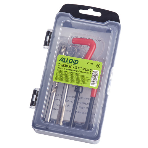 Набор для восстановления резьбы (M8×1.0). Alloid HP-1154