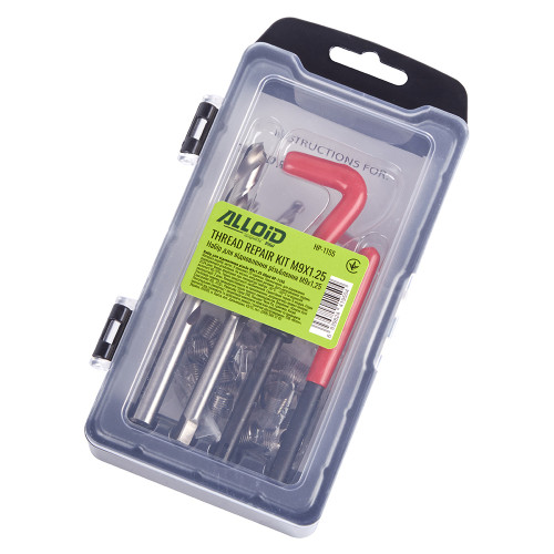 Набор для восстановления резьбы (М9×1.25). Alloid НР-1155